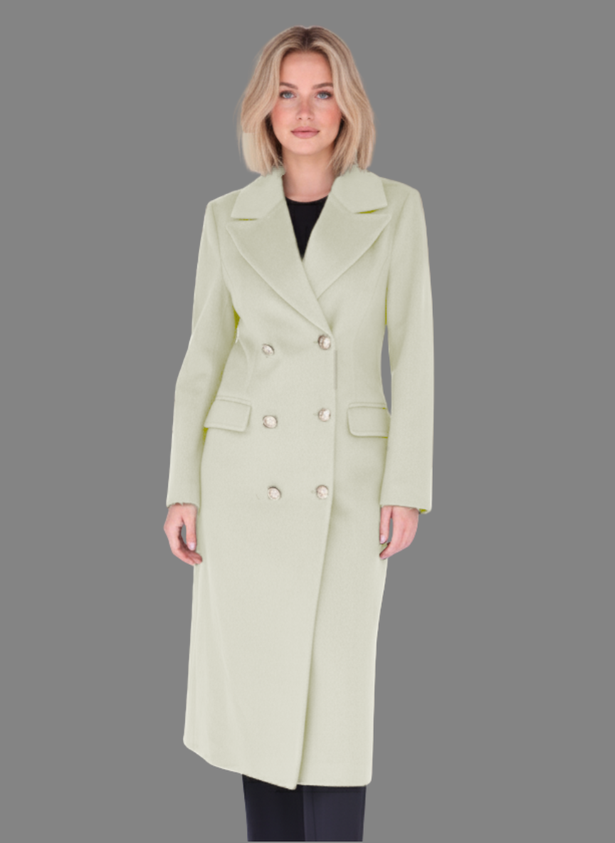 Alaska Double Breasted Overcoat No Belt