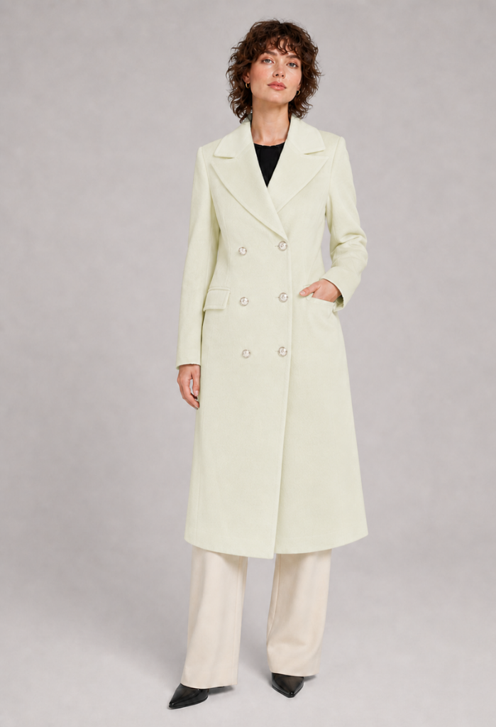 Alaska Double Breasted Overcoat No Belt