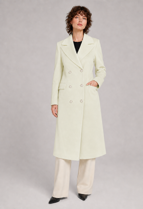 Alaska Double Breasted Overcoat No Belt