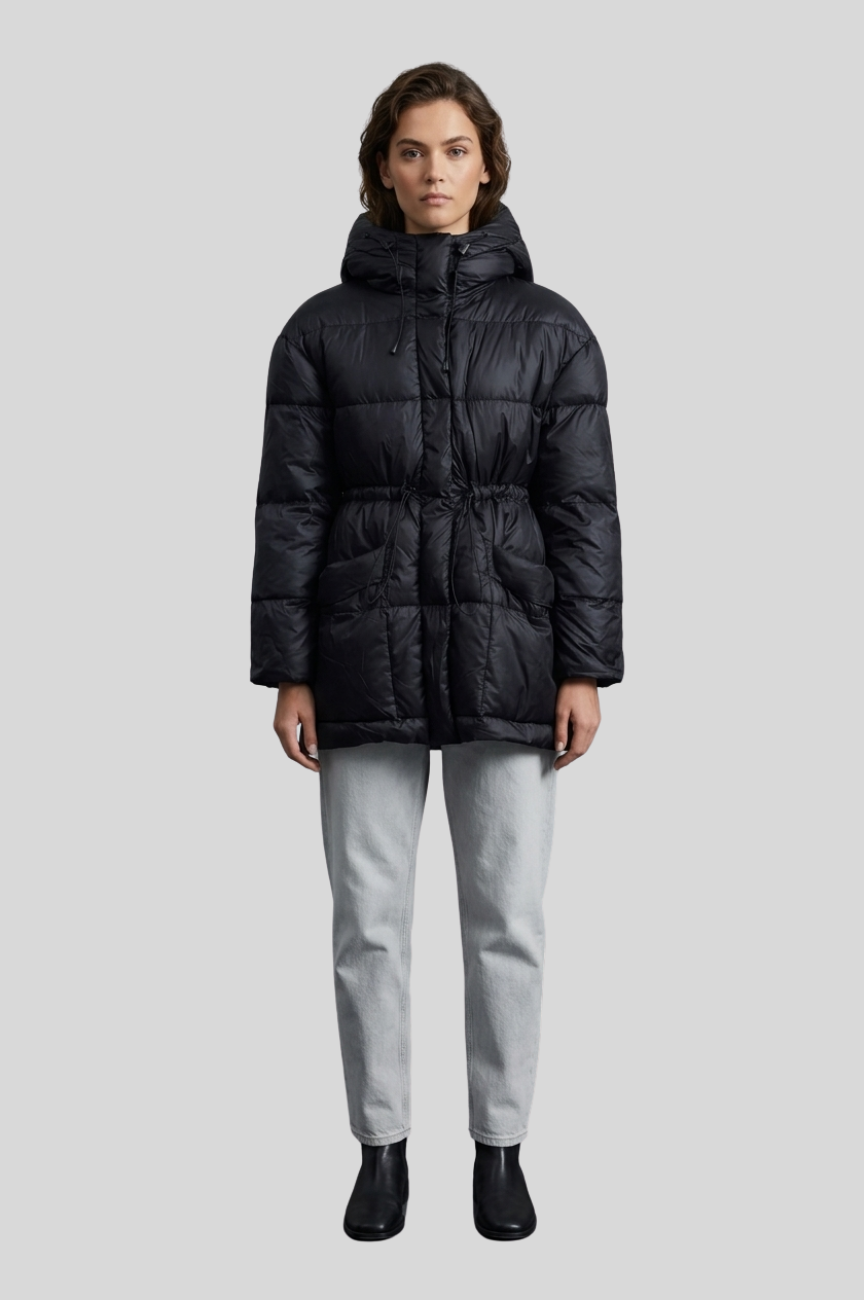 Del Rosi Hooded Goose Down Puffer Jacket
