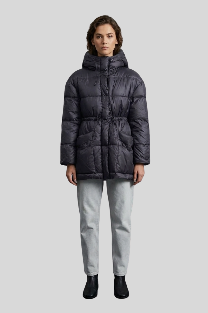 Del Rosi Hooded Goose Down Puffer Jacket
