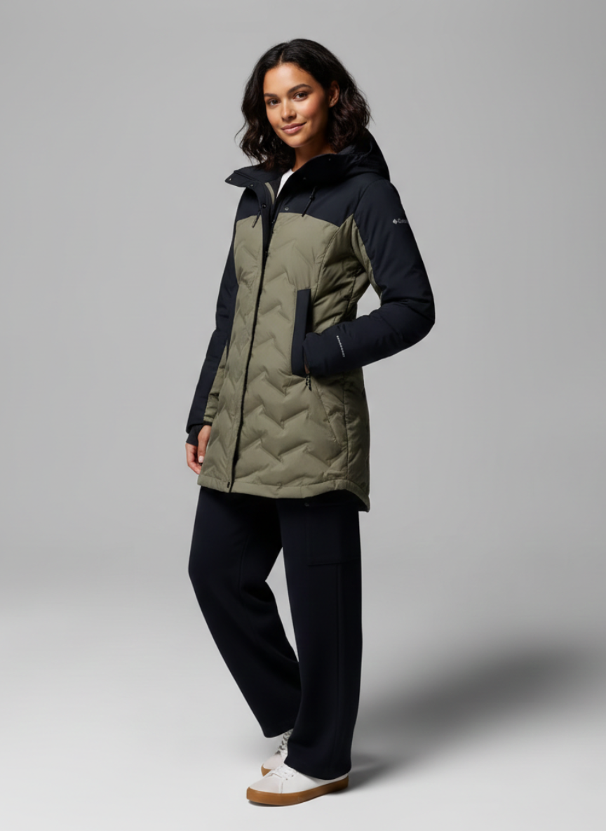 Innsbruck Waterproof Hooded Mid Down Jacket