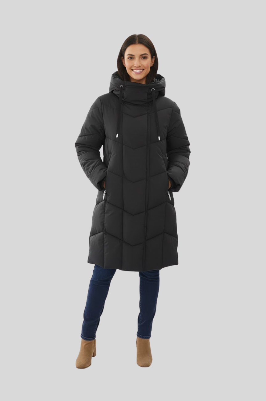 Jeny Linear Puffer Long
