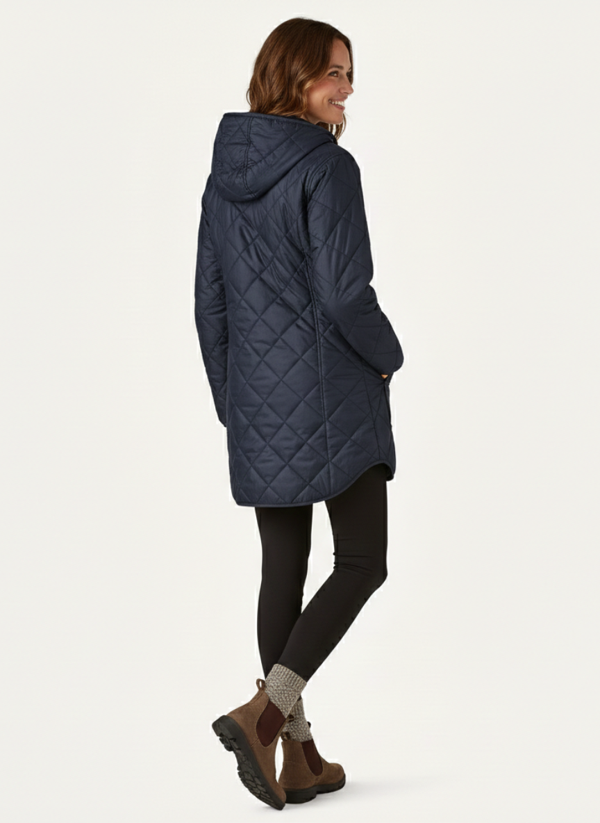 Montreal Diamond Quilted Parka