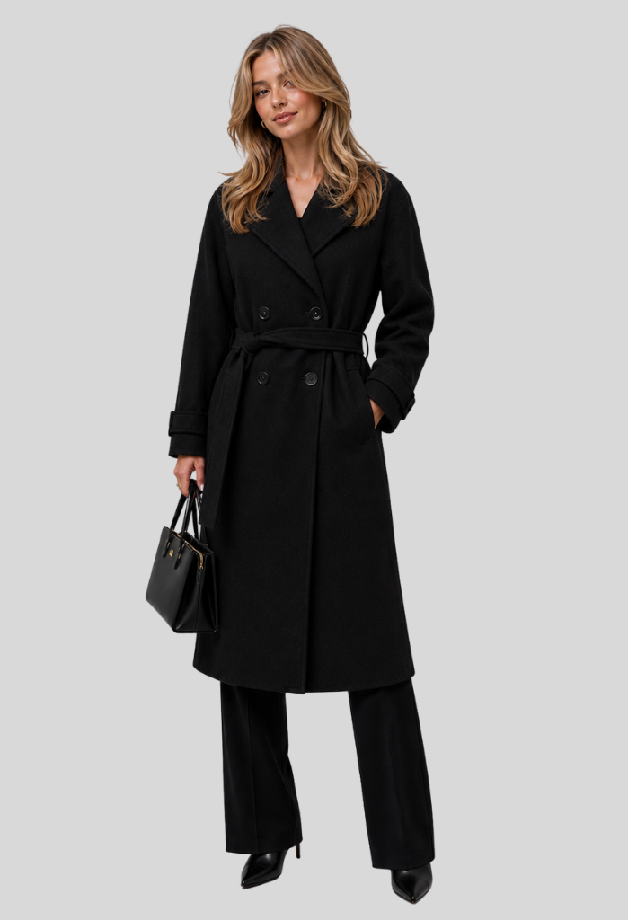Tunisia Belted Maxi Coat
