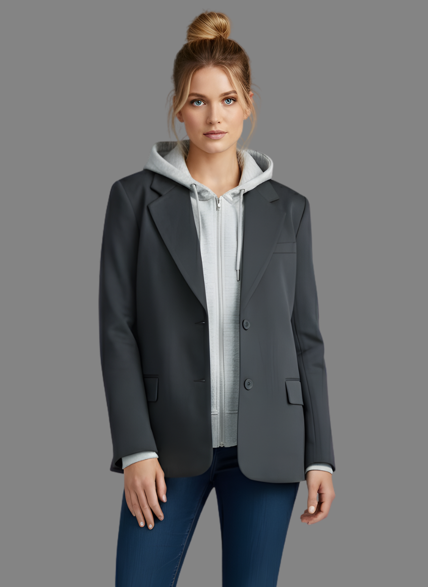 Zara Hooded Blazer